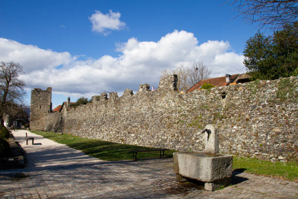 istock Medieval village of Yvoire 1307371266