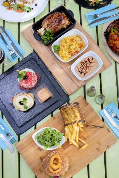 istock details of continental brunch, outside, natural light 1307371485