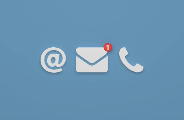 istock abstract contact icon symbol in front of background 1307377379