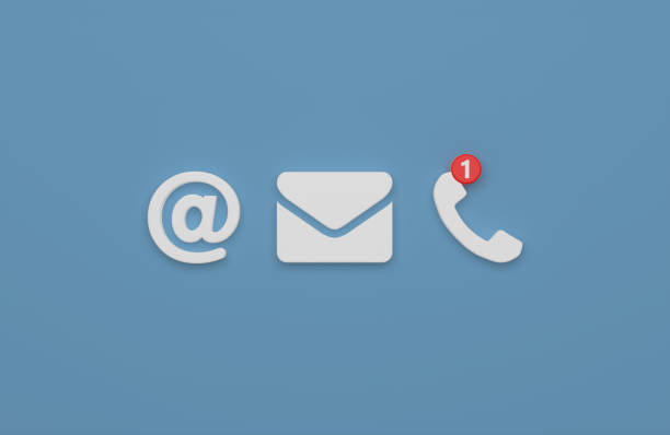 istock abstract contact icon symbol in front of background 1307377396