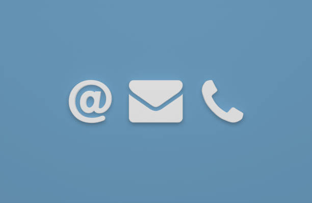 istock abstract contact icon symbol in front of background 1307378053