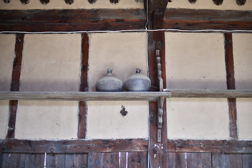 Korean traditional house structure.