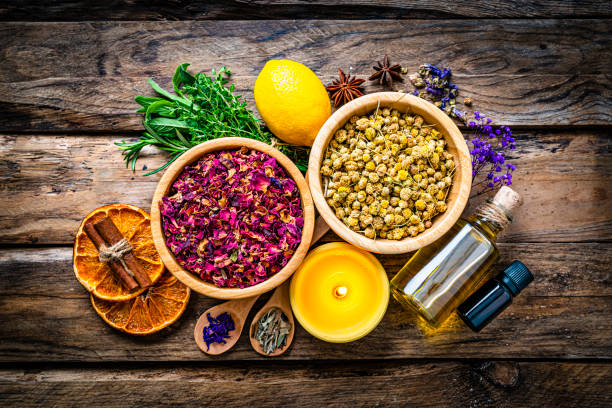 istock Aromatherapy and herbal medicine 1307388240