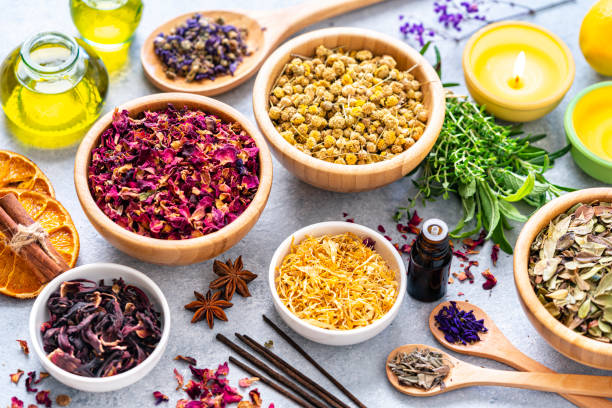 istock Aromatherapy and herbal medicine 1307388280