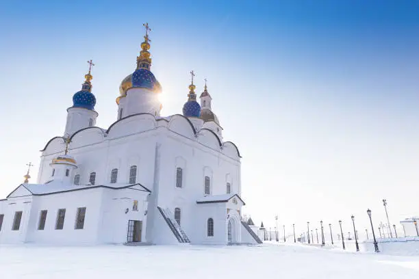 Church building on a sunny day