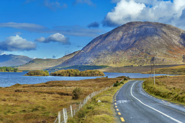 istock Landscape with Inagh lake, Ireland 1307392643