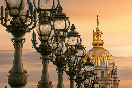 The Pont Alexandre III is Paris’s most elegant, grandiose, and sumptuous bridge. It was built for the Exposition Universelle of 1900, an international world’s fair.