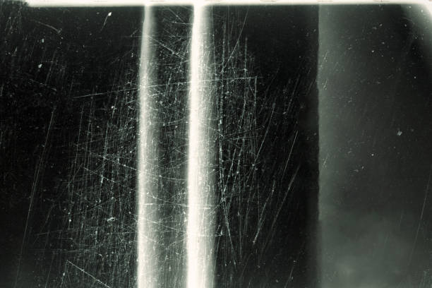 Old grunge toned filmstrip