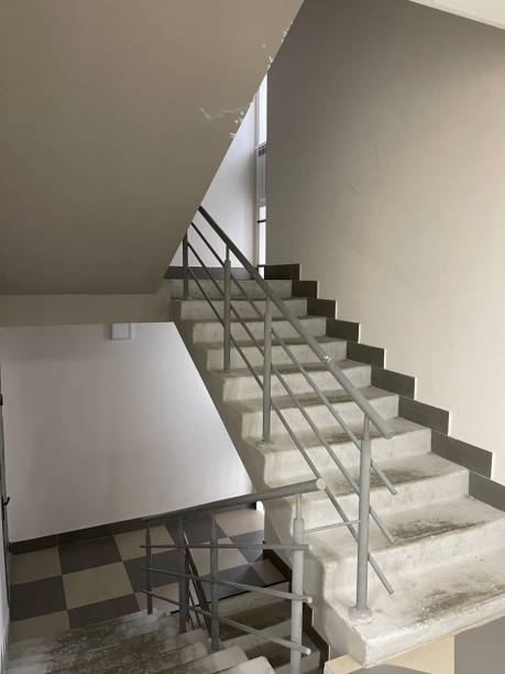 istock concrete staircase at the entrance 1307396667