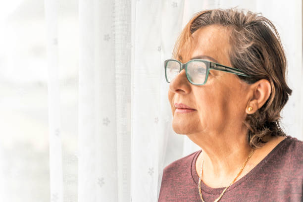 istock Senior Hispanic woman headshot 1307396945