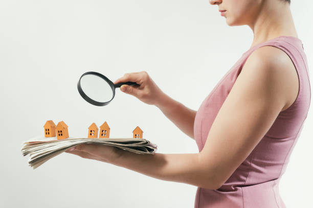 istock Concept of real estate, housing development. 1307407603
