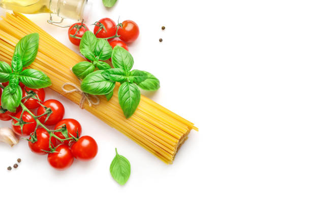 istock Food ingredients for italian pasta 1307409743