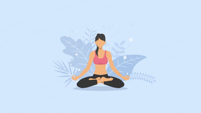 1,026 Yoga Illustrations Videos Stock Videos and Royalty-Free Footage -  iStock