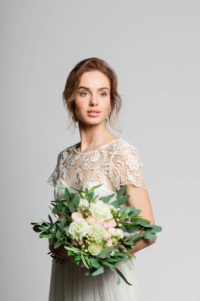 Portrait of beautiful bride