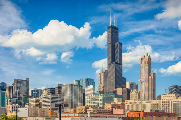 istock Downtown Skyline Chicago Illinois USA 1307422584