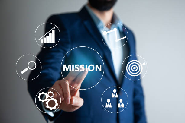 istock mission concept with business man 1307441479