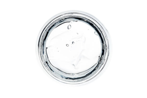 istock Jar of hydrating gel for face. 1307441751