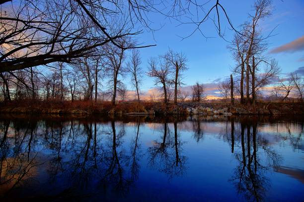 istock Boise River in Winter 1307452303