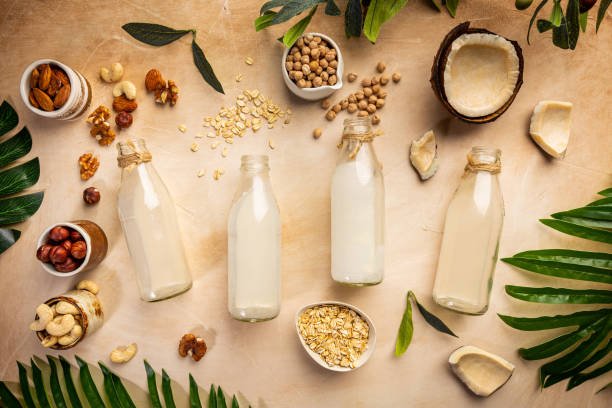 istock Vegan non dairy milk 1307453677