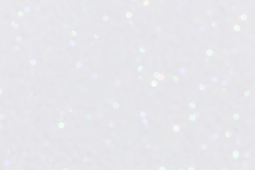 White glitter background.