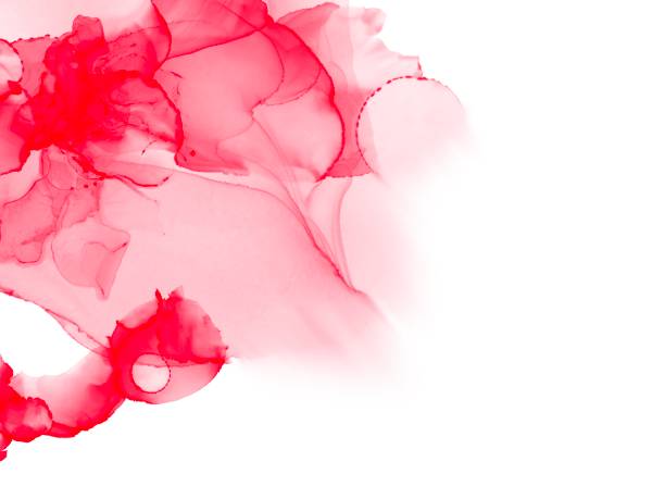 istock Gorgeous abstract colorful digital alcohol ink style pattern and texture for use as wallpaper or background 1307472287