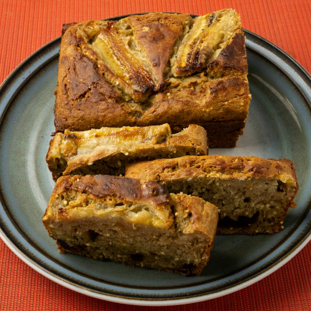 istock Banana Bread with dates and nuts and millet 1307475040
