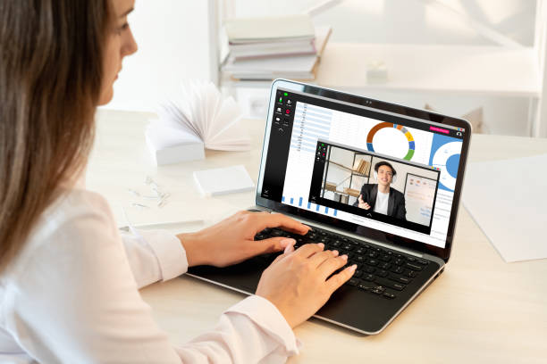 istock video chat remote education business coach laptop 1307480688