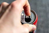 Opening Beverage Can