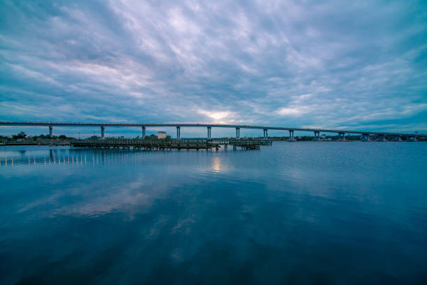 istock Sunset Surf City High Rise 1307485233