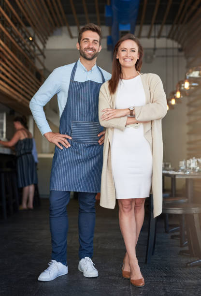 istock Proud business partners 1307486510