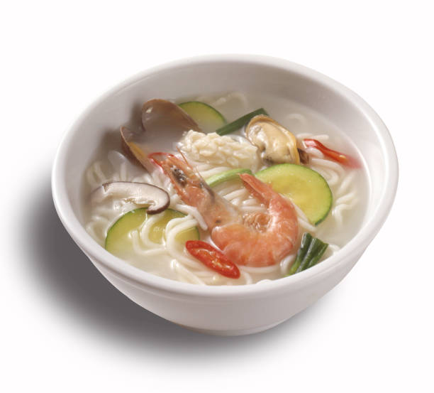 istock Seafood kalguksu 1307511060