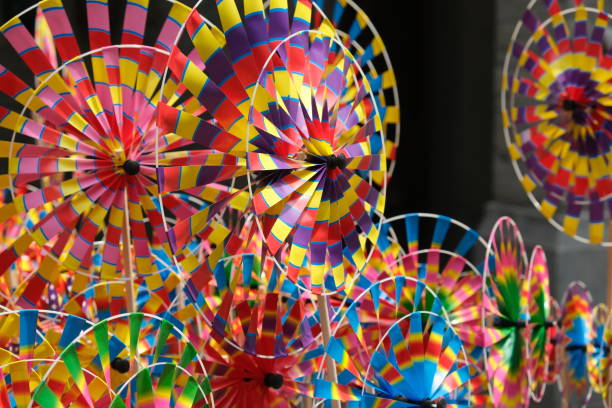 istock traditional Chinese paper pinwheel 1307518966