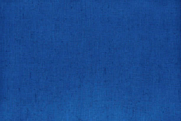 istock Dark blue cotton fabric texture background, seamless pattern of natural textile. 1307522634