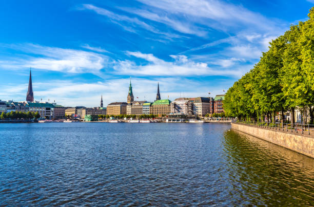 istock Binnenalster in Hamburg 1307529740