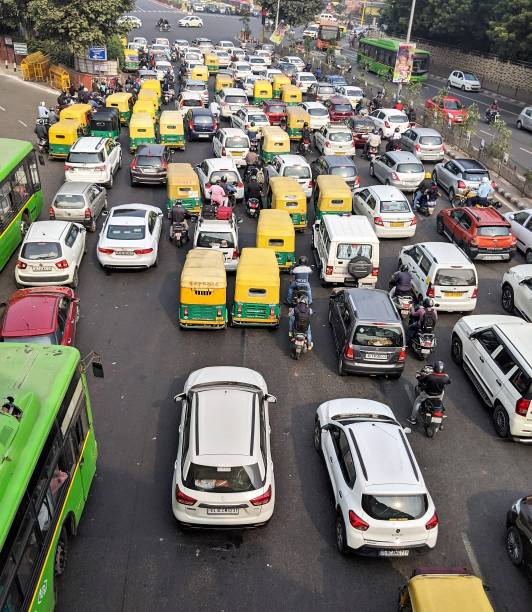 istock City Traffic in India 1307530452