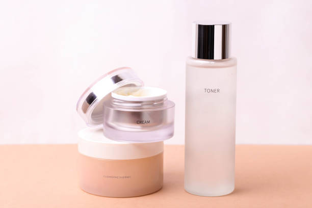istock Natural Korean cosmetics for the face 1307555396