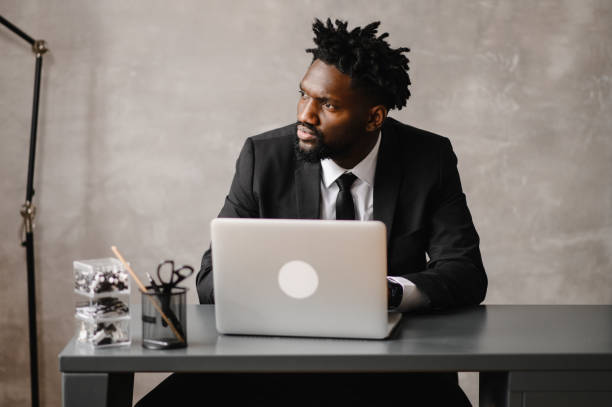 Lagos man stressed out from work