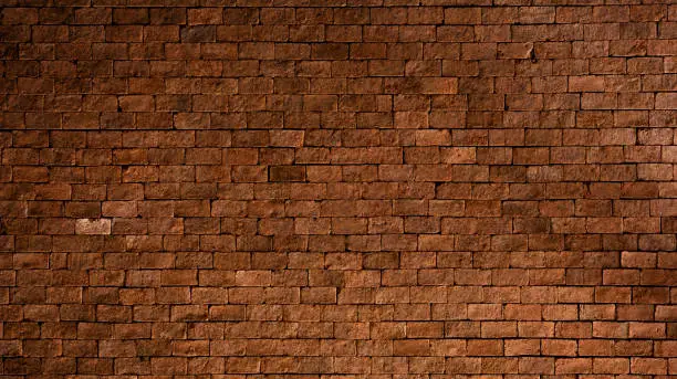 Photo of Wall red brick wall texture background vintage photo hi resolution