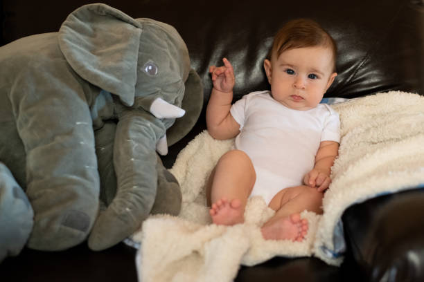 istock Portrait of baby. 1307580070