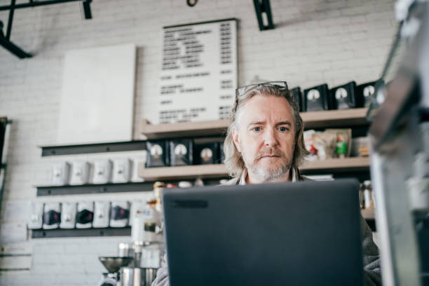 istock Getting business credit for coffee shop 1307585728