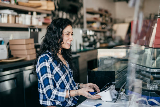 istock Organizing all business bills and expenses 1307585745
