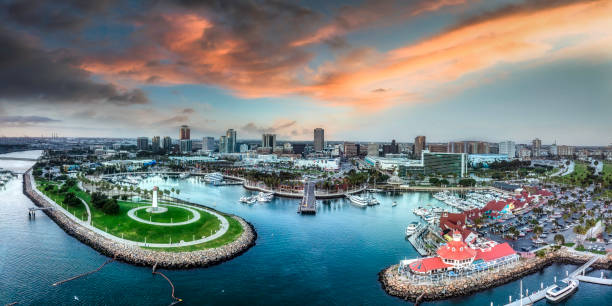 istock Long Beach bay Los Angeles 1307585760