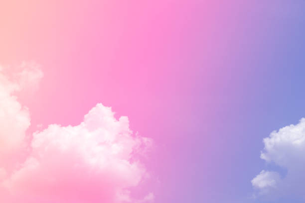 istock beauty abstract image freshness air multicolor on sky fluffy clouds  pastel on white cloud. colorful gradient . 1307588798
