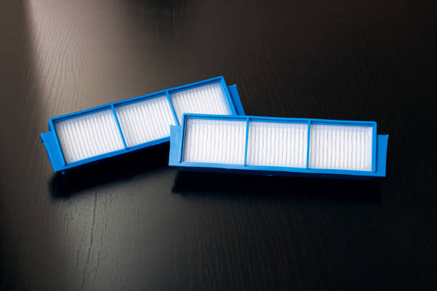 istock Replacement filters for a robot vacuum cleaner 1307589712