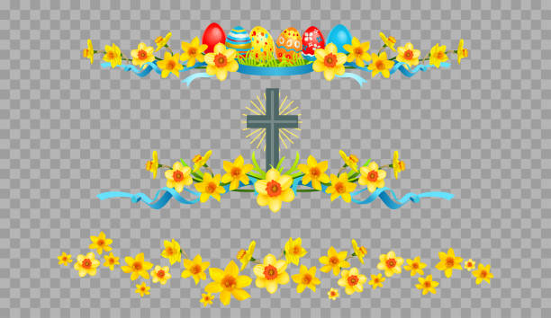 Methodist Easter Border 9,600+ Religious Easter Border Stock Illustrations, Royalty-Free Vector ...