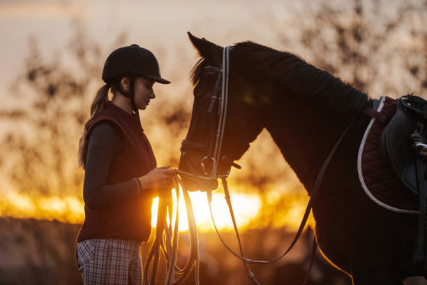 istock Great love between human and animal 1307595881