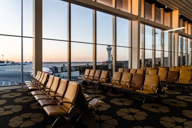 istock View of Empty Airport Terminal Waiting Area 1307598584