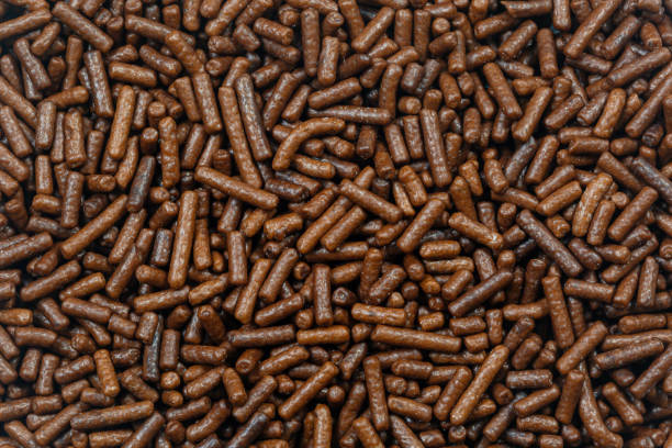 Chocolate Vermicelli Background (Chocolate Sprinkles),Chocolate,Sugar Sprinkles,Full Frame,Textured,No People,Backgrounds,Candy,Vermicelli,Brown,Close-up,Dark,
