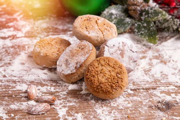 istock christmas cookies, polvorones and marzipan 1307606498