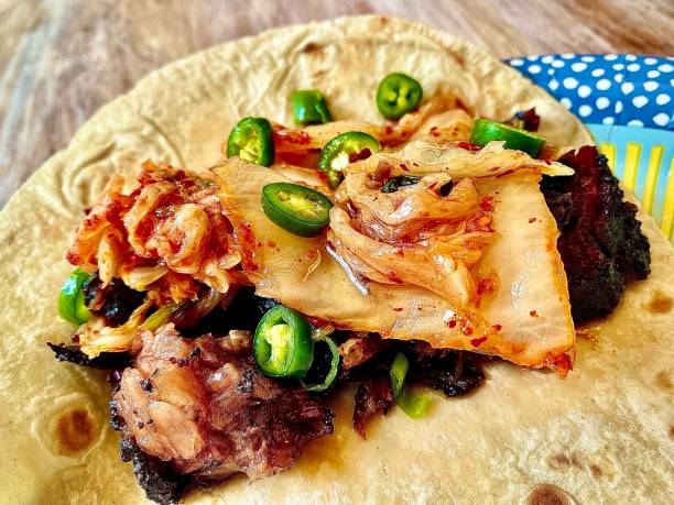 Korean Brisket Taco